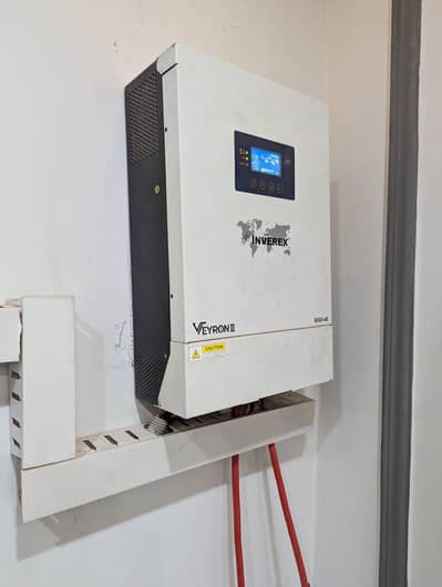 6 kW Hybrid Veron II inverter inverex  running condition