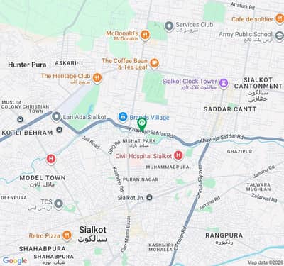4.5 Marla Commercial SHOP 4 Sale At BRANDS VILLAGE Near Khawaja Safdar Road Cantt