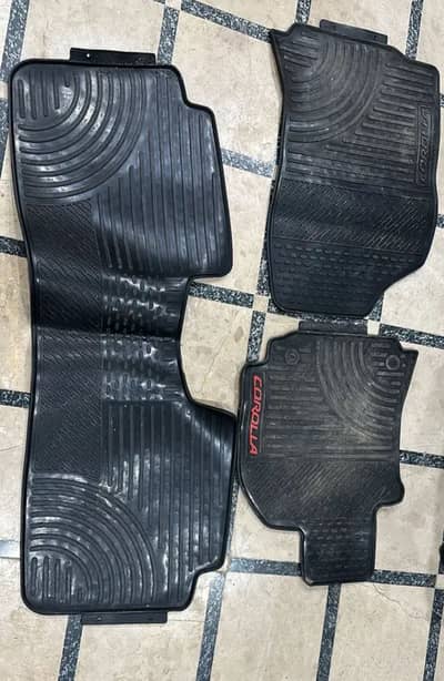Rubber Inside Floor Mats.