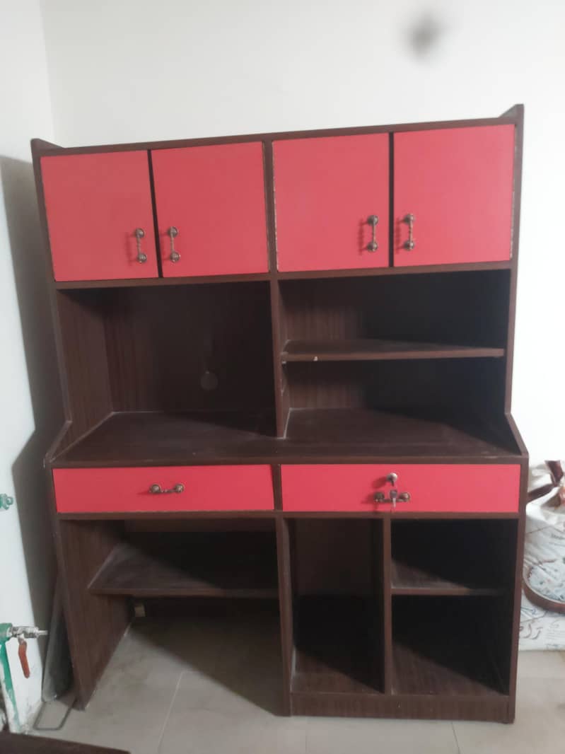Multi-Purpose Computer Workstation / Study Table With Ample Storage 0