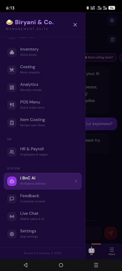 Pos point of sale Mobile