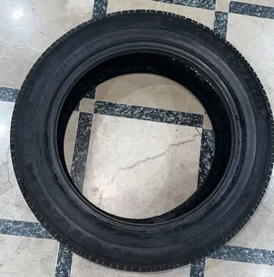 One Single Tyre.
