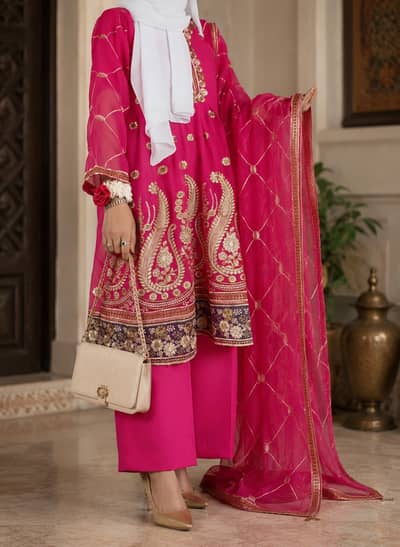 Elegence in pink &Gold.