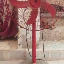 12 Wold Red Table Fan | Working Condition | Rahim Yar Khan