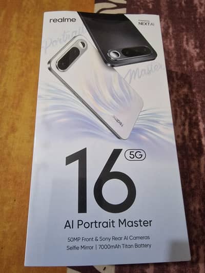 REALME 16 5G 8/256gb AL PORTRAIT MASTER OFFICIAL PTA APPROVED