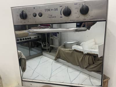 Stone Gas backing oven