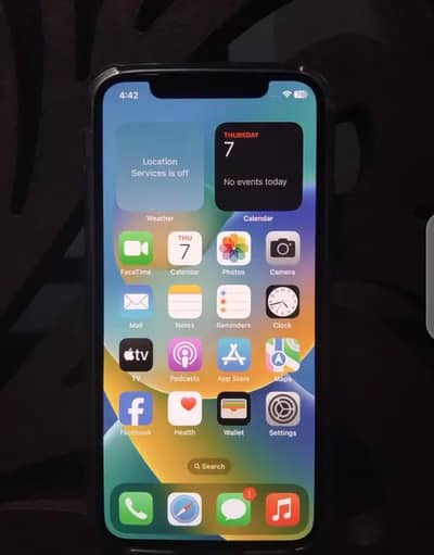 Iphone X, 256 gb, 89 battery, True Tone enabled, Pta approved