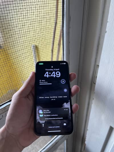 iPhone x 256 gb official pta approved