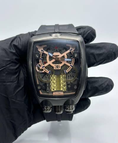 Jacob & Co. Bugatti Chiron Tourbillon. This watch is