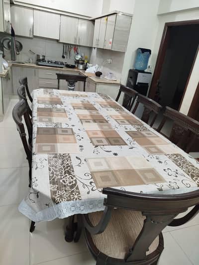 8 chairs dining table