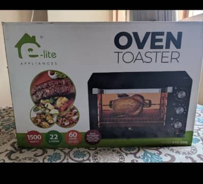 E-lite appliances oven toaster