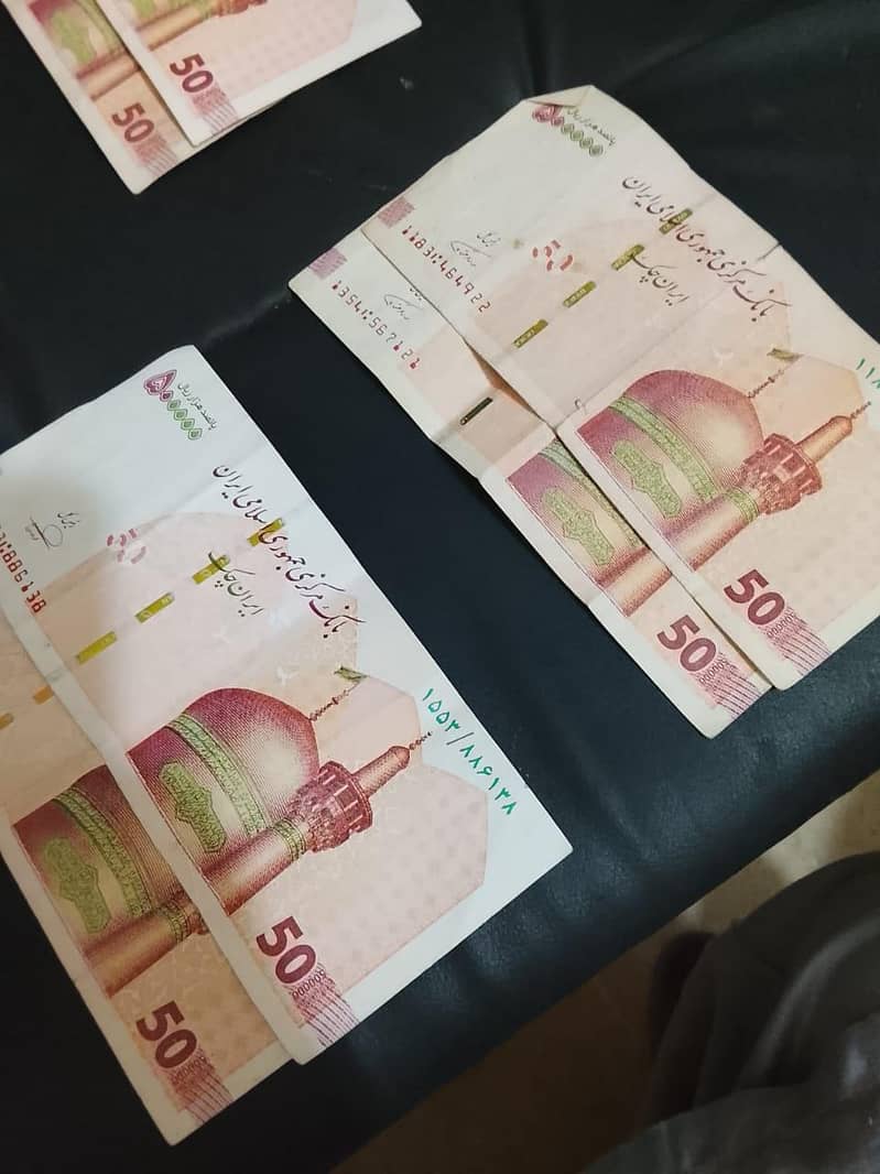 ایرانی ریال ایک کروڑ صرف پانچ ہزار پانچ سو روپے 0