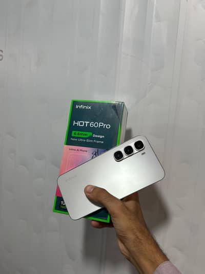 hot 60 pro 8/128 6 month warranty