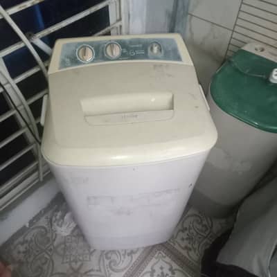 Haier washing machine good condition all good read description