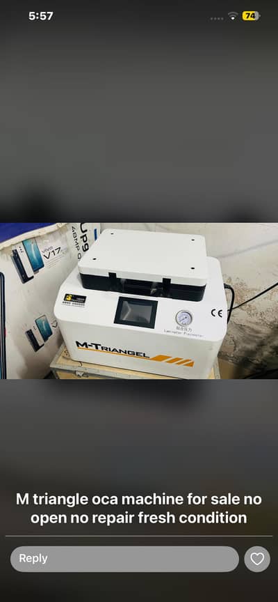 m triangle oca machine