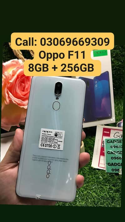 Oppo F11 Smartphone – 8GB RAM, 256GB Storage, 5000mAh  Free Shipping