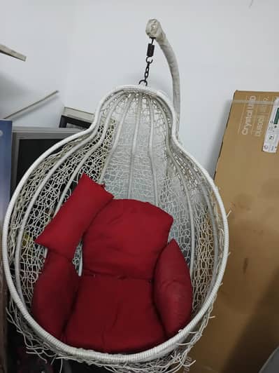 swinging egg chair