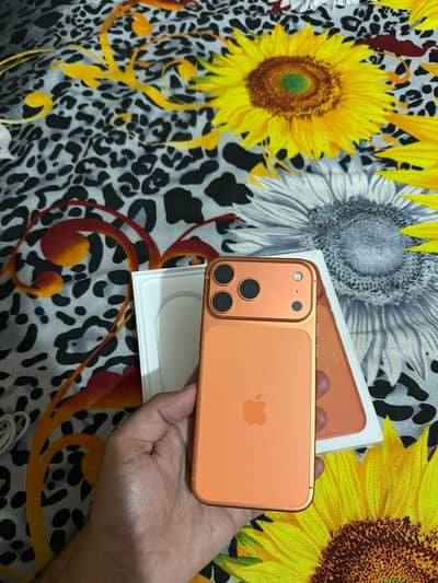 iphone 17 pro max orange color