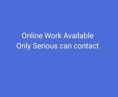 Online Work Available