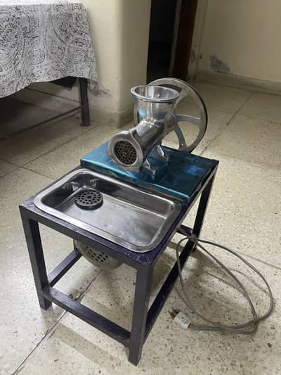 Qeema machine | Home use | 10/10 condition