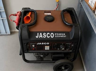 JASCO Portable Generator 2.4KVA Under Warranty – Excellent Condition