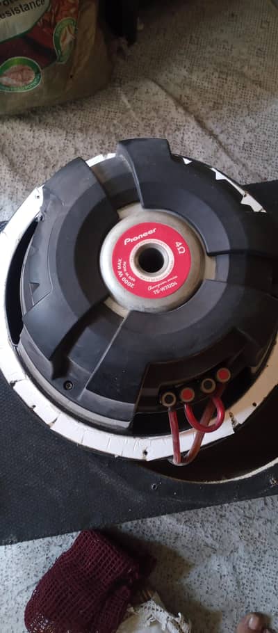 Pioneer d4 woofer Dual Coil