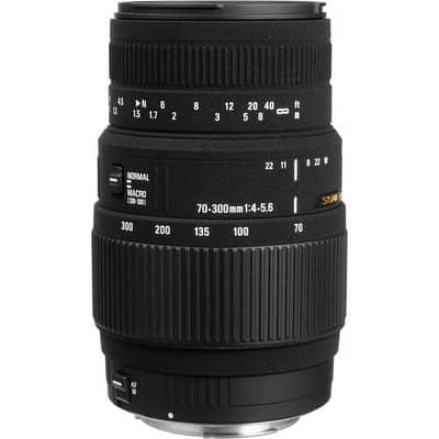 Sigma Lence 70-300mm F4-5.6 DG MACRO