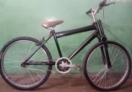 Gently Used Black  commuter bicycle