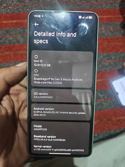 Pocco F6 Full Box Charger 512 gb