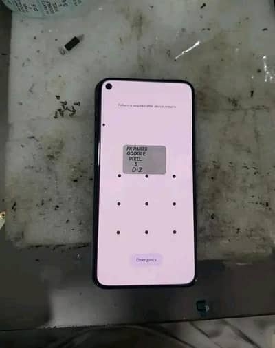 Pixel 5 panel Pin dot Panel Only