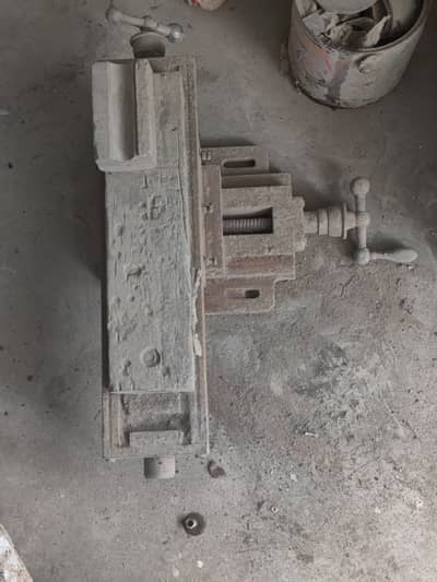 Heavy Duty Cross Slide Machine Vice – Industrial Workshop Tool