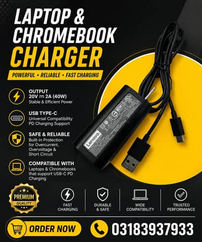 Laptops & ChromeBooks Chargers