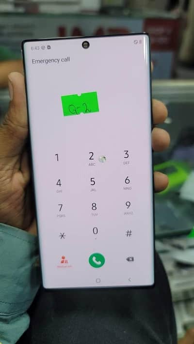 Note 20 Ultra Gen 1 panel Doted