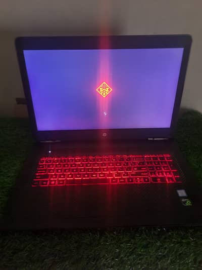 HP OMEN 17 GAMING GTX 1050TI 4 GB GPU CORE i7 hq 16gb ram