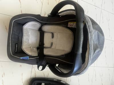 Baby carry cot plus car seat