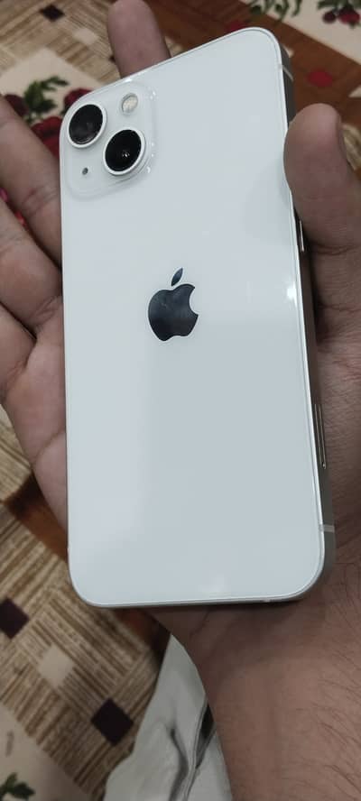 IPhone 13 white color waterpack 97 health