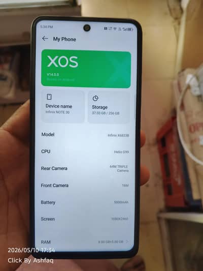 Infinix note 30 8/256