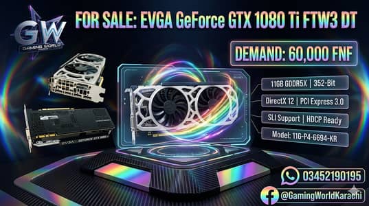 EVGA RTX 2080 Ti - 2080 Super - Gtx 1080ti  - Gtx 980ti - HP GTX 980TI