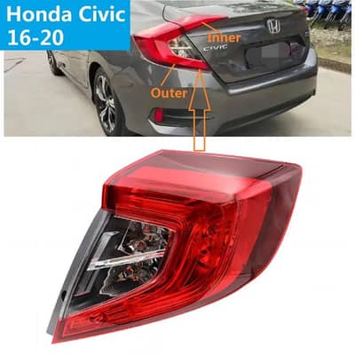 HONDA CIVIC BACK LIGHTS SET LEFT RIGHT ORIGINAL