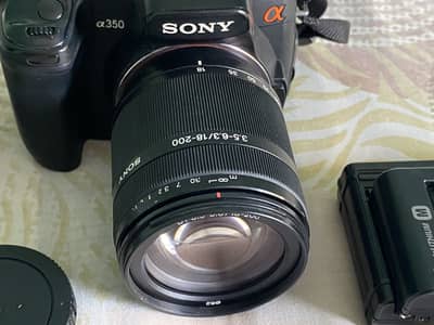 Sony camera a350