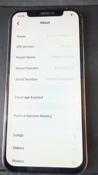 Iphone 12 pro PTA Approved