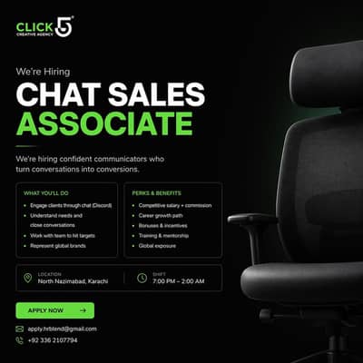 Chat Sales Associate