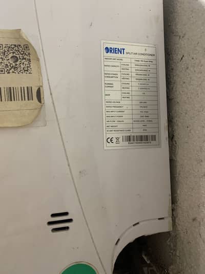 Orient inverter heater and cooling Ac 3 Season Use