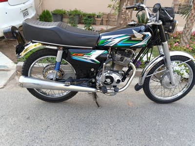 Honda CG 125 Black Lush Condition