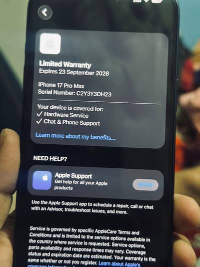 Iphone 17Pro Max 256 FU