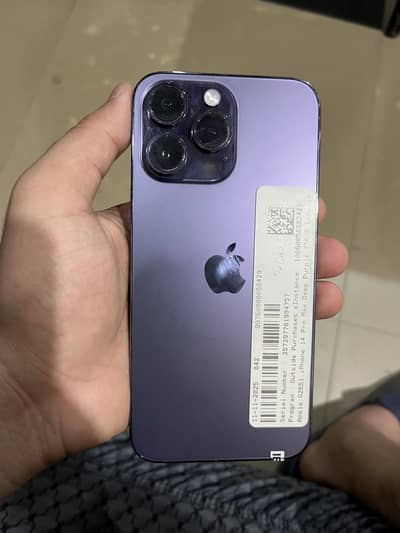 iPhone 14 Pro max 256 gb dual e sim pta approved
