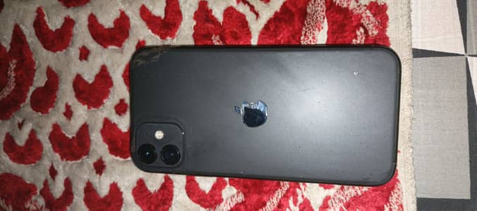 iPhone 11jv 64 GB Black colore 10 by 10 conditions with original box