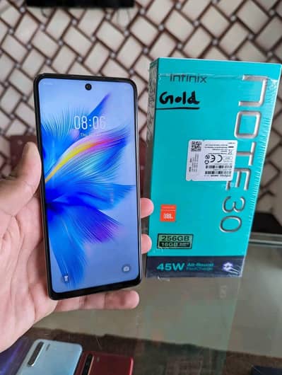 Infinix Note 30 16Gb Ram 256 GB memory PTA approved. 0325=3982=953