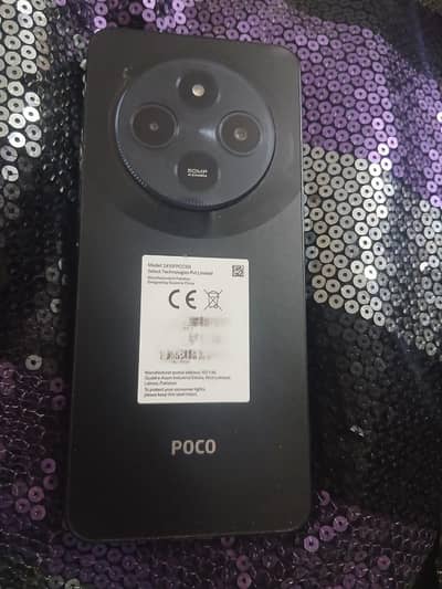 redmi Poco c75 for sale in 31k with box and chrager