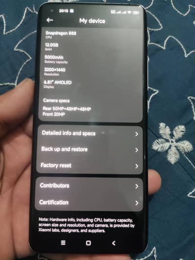 Mi 11 Ultra 12/256